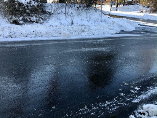 Excessive salt use on roads