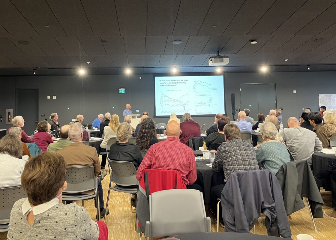 Photo from the Muskoka Summit On the Environment in 2024. 