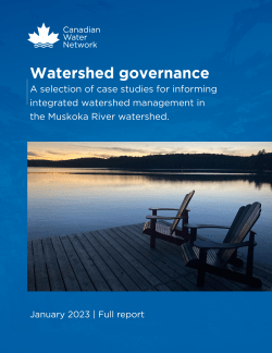 Cover of the Watershed Governance Report