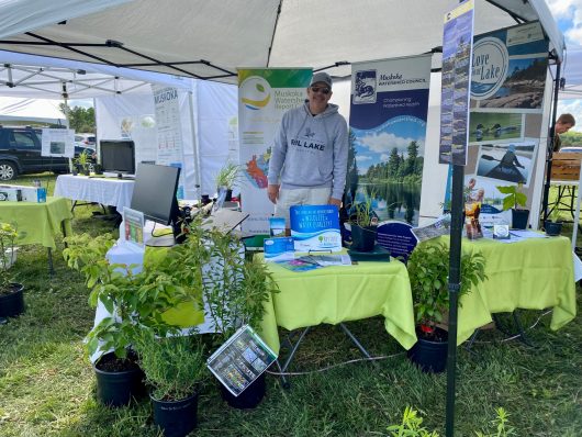 MWC DIrector David Parsons at the Muskoka Earth Festival