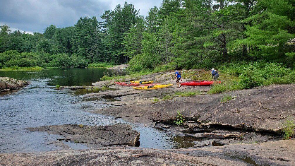 A photo of Duck Chutes on the Muskoka River taken by Kevin Trimble