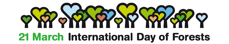 Logo for the International Day of Forests on March 21st