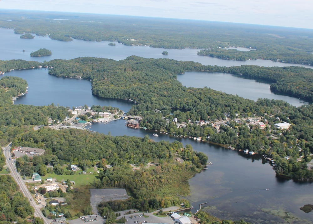 Photo of Port Carling in 2015.