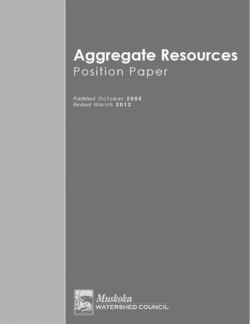 Aggregate Resources Position Paper (2012)