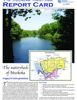 2004 Muskoka Watershed Report Card